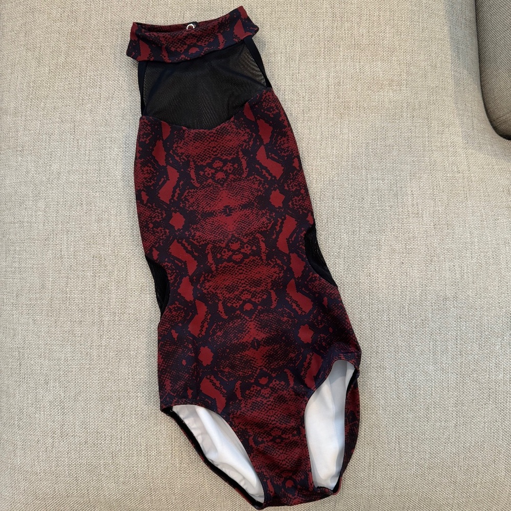 Eleve Pattern Leotard with Collar - Child Medium (Custom)